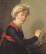 VIGEE-LEBRUN, Elisabeth Self Portrait (san 05) France oil painting reproduction
